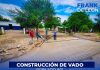 EL ALCALDE FRANK DE LEÓN HA INICIADO LA CONSTRUCCIÓN DE UN VADO EN EL POBLADO 601