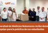 LA FACULTAD DE MEDICINA MATAMOROS RECIBE DONATIVO EN EQUIPO PARA LA PRÁCTICA DE SUS ESTUDIANTES
