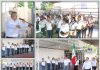 OCAMPO RINDE HONORES AL LÁBARO PATRIO EN ACTO CÍVICO