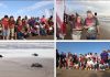 LIBERAN MÁS DE 400 CRÍAS DE TORTUGA LORA EN PLAYA TESORO