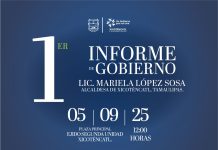 PRESENTARÁ MARIELA LÓPEZ SOSA SU PRIMER INFORME DE GOBIERNO EN XICOTÉNCATL