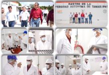 CONSTATÓ GOBERNADOR MODERNIZACIÓN DEL RASTRO DE LA UAT