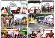 IMPULSA PATTY CHÍO CONSTRUCCIÓN DE CIRCUITOS VIALES EN COLONIAS