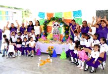 CELEBRAN CON ALEGRÍA Y TRADICIÓN EL DÍA DE MUERTOS EN EL CAIC DE OCAMPO