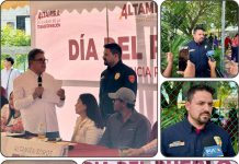 RESPALDA ARMANDO MARTÍNEZ A BOMBEROS VOLUNTARIOS DE ALTAMIRA