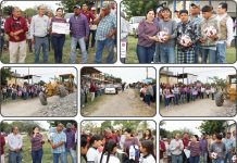 APOYA PATTY CHÍO ARREGLO DE CALLES EN LA NUEVA APOLONIA