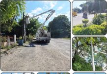 MANTIENE PATTY CHÍO LIMPIEZA Y SERVICIOS PÚBLICOS EN EL POBLADO EL LIMÓN