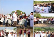 ENCABEZA ARMANDO MARTÍNEZ JORNADA DE PRESERVACIÓN DE PLAYA DUNAS DORADAS