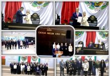 ENTREGA GOBERNADOR MEDALLA AL MÉRITO “LUIS GARCÍA DE ARELLANO” A CECILIA IMELDA LUGO CRUZ