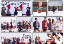 ACOMPAÑA AMÉRICO A LA PRESIDENTA SHEINBAUM EN CELEBRACIÓN DE 7 AÑOS DE LA 4T