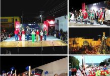 OCAMPO SE ILUMINA CON LA CARAVANA Y EL ENCENDIDO DEL PINO NAVIDEÑO 2025
