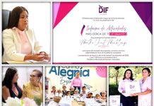 LA PRESIDENTA DEL SISTEMA DIF OCAMPO C.P. MARTHA URESTI DE BUDARTH PRESENTARÁ SU PRIMER INFORME DE ACTIVIDADES