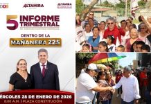 PRESENTARÁ ARMANDO MARTÍNEZ SU QUINTO INFORME TRIMESTRAL EN LA MAÑANERA 225