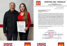 CENDY ROBLES ES NOMBRADA COMISIONADA POLÍTICA NACIONAL DE ASUNTOS ELECTORALES DEL PARTIDO DEL TRABAJO EN TAMAULIPAS