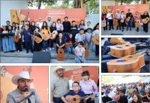 GONZÁLEZ RECIBE APOYO PARA SU SEMILLERO ENSAMBLE HUASTECO COMUNITARIO