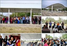 INAUGURAN OBRAS DE BENEFICIO COMUNITARIO EN ÁGUILAS DE LA VICTORIA