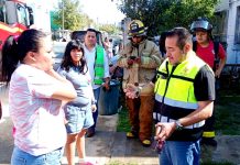 ATIENDE BOMBEROS DE ALTAMIRA EMERGENCIA DE INCENDIO EN VIVIENDA ABANDONADA
