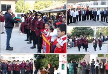 HONRAN EN EL MANTE A LA ENSEÑA NACIONAL EN CONMEMORACIÓN DEL DÍA DE LA BANDERA