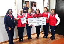 REFUERZA PATTY CHÍO LABOR DE LA CRUZ ROJA CON DONATIVO DEL GOBIERNO MUNICIPAL