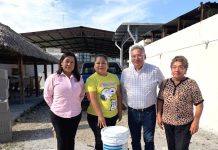 FORTALECEN INFRAESTRUCTURA EDUCATIVA EN EL EJIDO FRANCISCO MEDRANO; MELCHOR BUDARTH ENTREGA APOYOS