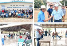 FRANK DE LEÓN ESTRECHA LAZOS CON FAMILIAS DE OJO DE AGUA; ANUNCIA NUEVOS PROYECTOS