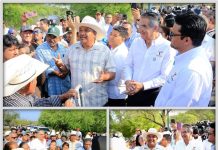 RECONOCEN EJIDATARIOS DE LLERA RESPALDO DE AMÉRICO ANTE PROBLEMÁTICA CON EMPRESA EÓLICA