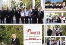 ENCABEZA PATTY CHÍO CONMEMORACIÓN DEL 220 ANIVERSARIO DEL NATALICIO DE BENITO JUÁREZ