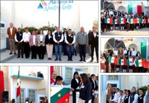 CONMEMORAN EL DÍA DE LA BANDERA EN OCAMPO CON EMOTIVA PARADA CÍVICA