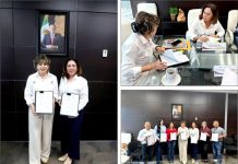 MARIELA LÓPEZ SOSA FIRMA CONVENIO PARA IMPULSAR ESPACIOS DE BIENESTAR EN XICOTÉNCATL