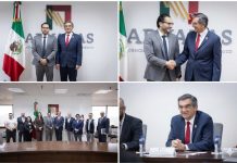 SE REÚNE AMÉRICO CON NUEVO TITULAR DE ADUANAS; IMPULSA PROYECTOS ESTRATÉGICOS EN TAMAULIPAS