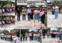 FORTALECEN INFRAESTRUCTURA EDUCATIVA EN OCAMPO CON NUEVA TECHUMBRE PARA LA SECUNDARIA BENITO JUÁREZ