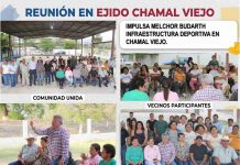 ENCABEZA MELCHOR BUDARTH BÁEZ TRANSFORMACIÓN DEPORTIVA EN CHAMAL VIEJO