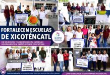 FORTALECEN NUTRICIÓN ESCOLAR EN XICOTÉNCATL CON ENTREGA DE EQUIPAMIENTO PARA DESAYUNADORES