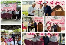 ENCABEZA FRANK DE LEÓN EMOTIVO FESTEJO DEL DÍA DE LAS MADRES EN EL CBTA 83