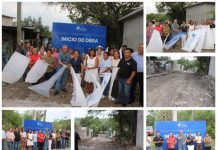 ARRANCA PAVIMENTACIÓN DE LA CALLE ÁLVARO OBREGÓN EN LA COLONIA HERMANOS FLORES MAGÓN