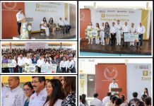 ENCABEZA EL RECTOR DÁMASO ANAYA ENTREGA DE BECAS A 493 ESTUDIANTES DE LA UAT