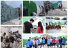 ESTUDIANTES PARTICIPAN EN MURAL COMUNITARIO EN EL ESTADIO OTHÓN NÚÑEZ DE CÁCERES