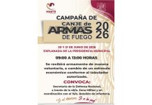 PROMUEVE GOBIERNO MUNICIPAL CULTURA DE PAZ CON CAMPAÑA DE CANJE DE ARMAS 2026