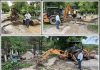 CONTINÚAN LOS TRABAJOS DE MANTENIMIENTO VIAL EN GÓMEZ FARÍAS; REPARAN EL PASO A LA PRESA EN EL RIACHUELO