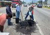 MEJORA GOBIERNO DE ALTAMIRA CONDICIONES DE LA AVENIDA DE LA INDUSTRIA