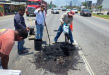 MEJORA GOBIERNO DE ALTAMIRA CONDICIONES DE LA AVENIDA DE LA INDUSTRIA