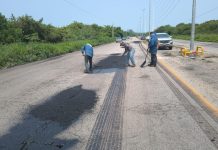 REHABILITA ARMANDO MARTÍNEZ CORREDOR URBANO TRAS RECIENTES LLUVIAS
