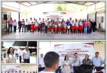 REHABILITA PATTY CHÍO, TECHOS EN LA PRIMARIA RODOLFO TORRE CANTÚ