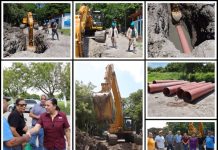 REALIZA PATTY CHÍO MÁS OBRAS DE DRENAJE EN LA CÁRDENAS