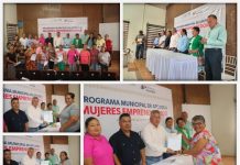 IMPULSAN EL EMPODERAMIENTO ECONÓMICO EN OCAMPO CON LA ENTREGA DE APOYOS A MUJERES EMPRENDEDORAS