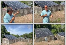 HISTÓRICA INVERSIÓN EN GÓMEZ FARÍAS: FRANK DE LEÓN PONE EN MARCHA SISTEMA DE PANELES SOLARES PARA EL BOMBEO DE AGUA