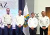 RECTOR DE LA UAT PRESENTA AVANCES DEL ATLAS DE RIESGOS ANTE EL GOBERNADOR EN LA MESA DE PAZ