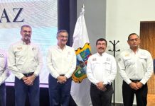 RECTOR DE LA UAT PRESENTA AVANCES DEL ATLAS DE RIESGOS ANTE EL GOBERNADOR EN LA MESA DE PAZ