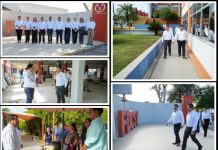 RECTOR DE LA UAT SUPERVISA AVANCES DE OBRAS DE REMODELACIÓN EN LA FACULTAD DE DERECHO VICTORIA