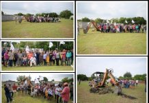 MARIELA LÓPEZ ARRANCA CONSTRUCCIÓN DE TECHUMBRE COMUNITARIA